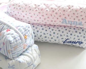 Custom Name Dyson Airwrap Travel Case, Dyson Airstrait Bag, Quilted Organizer Pouch, Large Hair Tool Bag, Large Makeup Bag, Toiletry bag