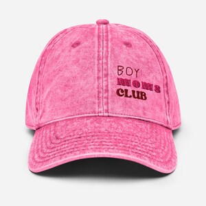 Cappellino da mamma ricamato, regalo per la festa della mamma, cappellino Minimal Boy Moms Club, nascita, baby shower, baby party