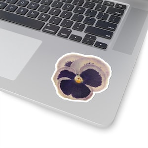 Adesivos florais elegantes com recortes - inspirados na natureza, decalques para laptop, estética vintage, presente para amantes de flores