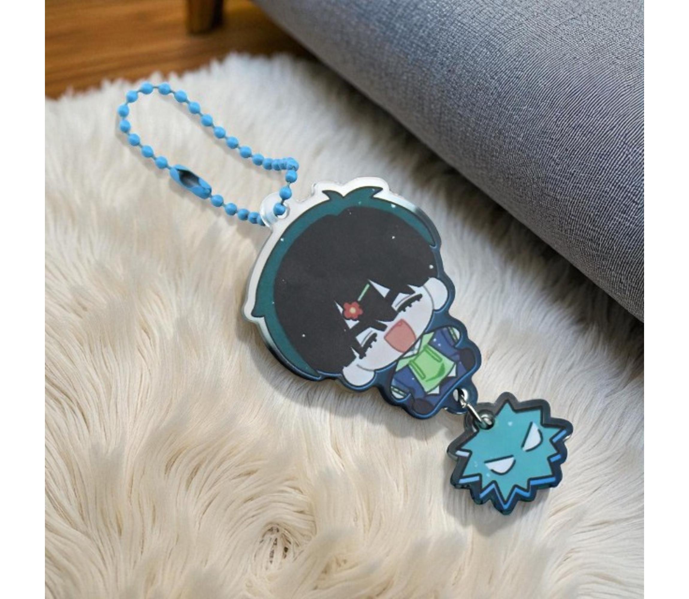 Alien Stage Keychain: Ivan & Till Acrylic Keyring - Sci-fi Gift - Etsy