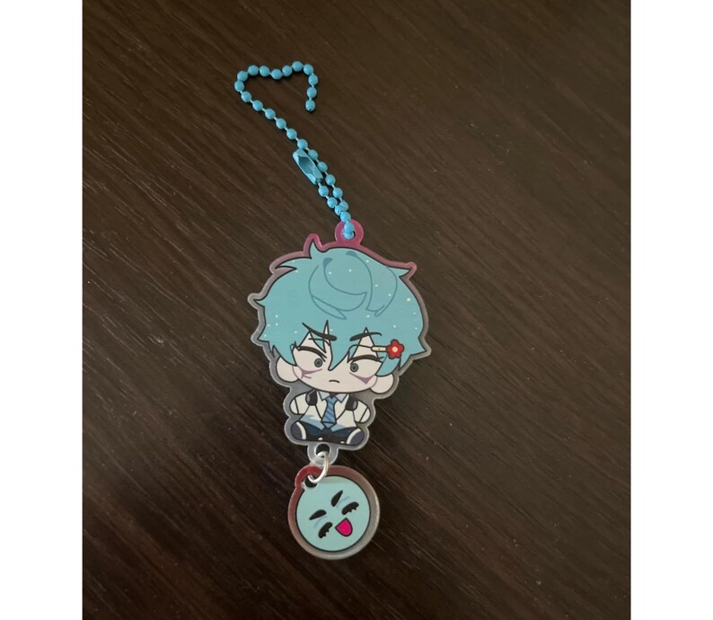 Alien Stage Keychain: Ivan & Till Acrylic Keyring - Sci-fi Gift - Etsy