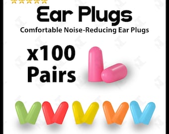 Bouchons d'oreilles en mousse souple Bouchons d'oreilles de travail Sommeil Ronflement Réduction du bruit Moto