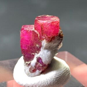 16,80 g Afghan Ruby Crystal: getrapt jagdali-mijnmonster