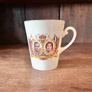 Coronation Mug 1937 King George VI Cup - English Royalty