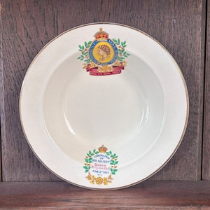 Queen Elizabeth II Coronation Dish