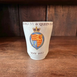 Coronation Cup 1937 King George VI  English Royalty