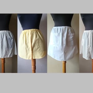 shirt extenders for layering plus size Lower Sweep Skirt White Skirt  Extender