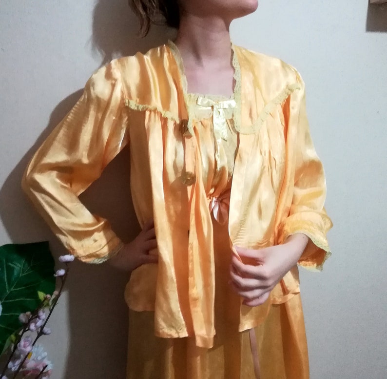 Vintage Nightgown With Jacket Antique Maternity Gown for Photo Shoot Etsy
