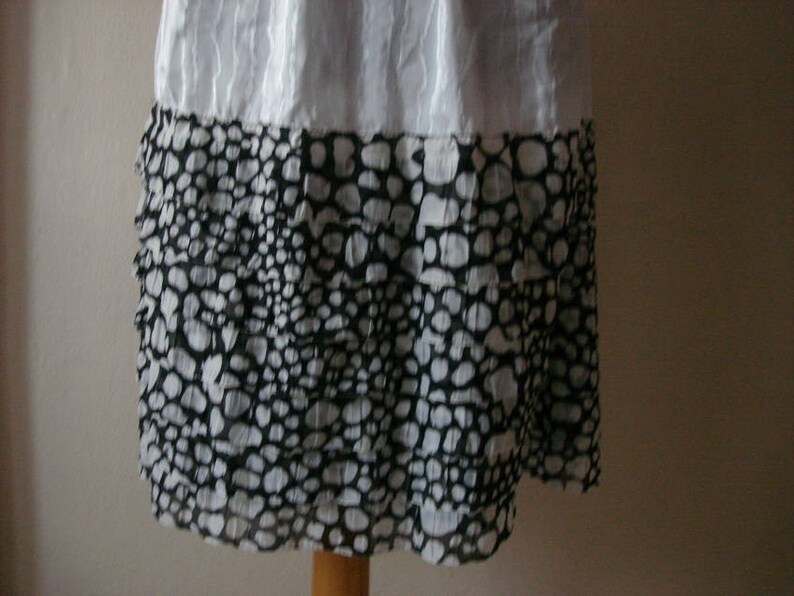 Ruffle Slip Dress Extender White Under Skirt for Women Half Etsy