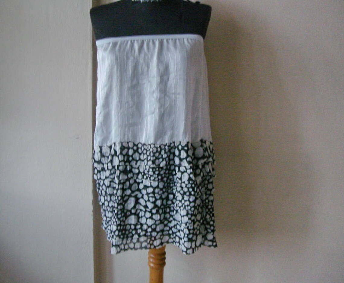 Ruffle Slip Dress Extender White Under Skirt for Women Half Etsy