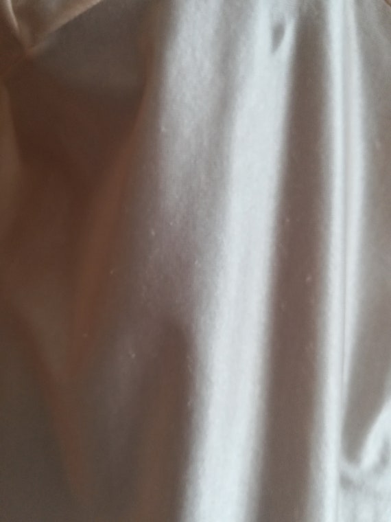 Vintage full slip dress nude color under dress 19… - image 6
