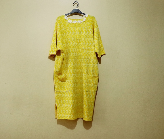 plus size yellow sundress
