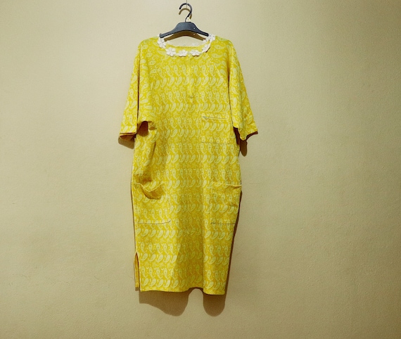 plus size yellow sun dress