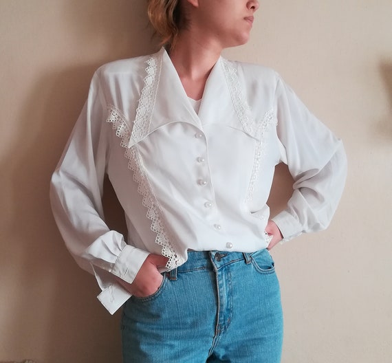 70s white shirt