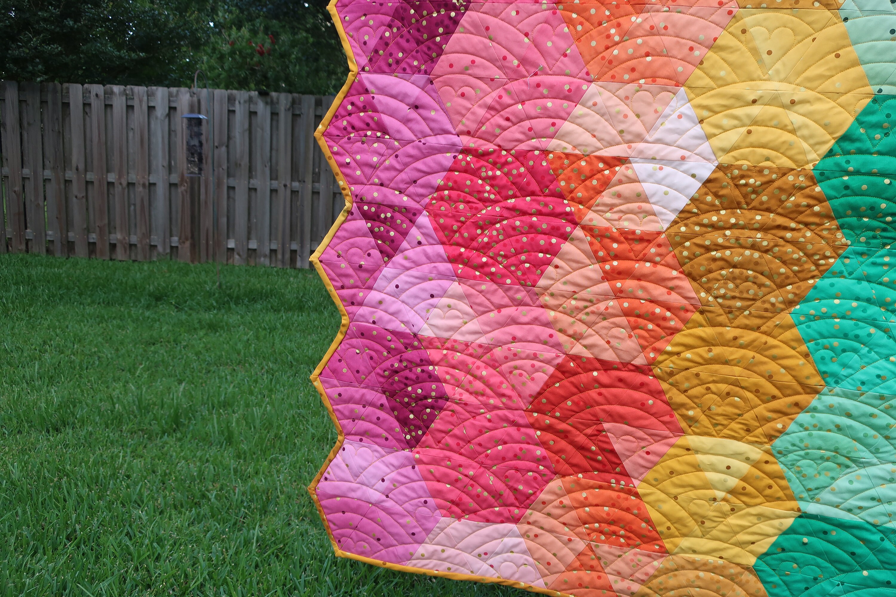 Rainbow Baby Quilt Custom Quilt Handmade Modern Quilt Etsy