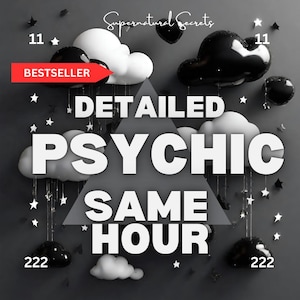 SAME HOUR* Psychic Reading, Accurate Reading | Medium Reading | Psychic Predictions | Blind Psychic Reading | Spiritual Guidance