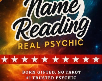 Lectura psíquica en la misma hora / Clarividente, adivino, médium / Predicción del futuro a ciegas / Amor, alma gemela, carrera, sin tarot, espiritual