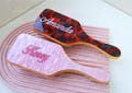 Personalized name hair comb brush with rhinestone customized gift for her bridesmaids gift for birthday Mother’s Day gift for mom product logo