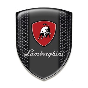 Lamborghini Shield stickers/Auto Tuning Badge/3D Self Adhesive Cars emblem/100% UV protection/Best Gift for Car Tuning, Phone, Laptop