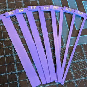 Bookbinding T-Handle Spacer Set | 8 Sizes (1/4" to 1") | Box Making & Paper Crafts