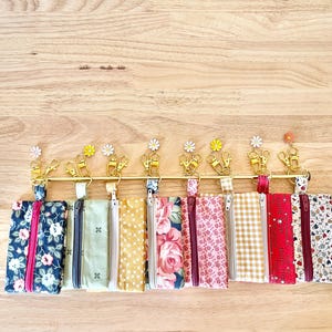 Handmade Mini Zipper Pouches
