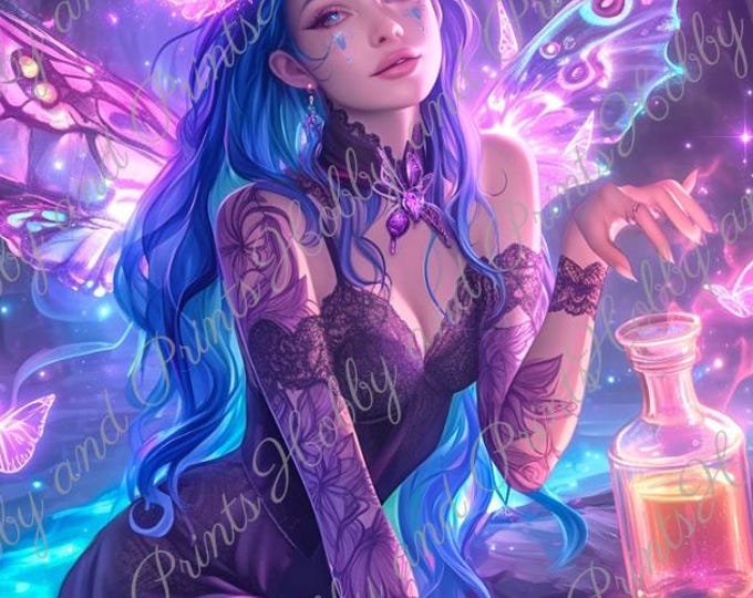 lecuhtende Schmetterlingsfee