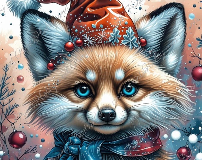 DIY Diamond Painting Full Screen fox Christmas fantasy Anime Manga Comic Wildlife Special Stones Choice Canvas Round Square