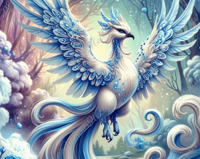 DIY Diamond Painting Full Screen phoenix  Christmas fantasy Anime Manga Comic Wildlife Special Stones Choice Canvas Round Square