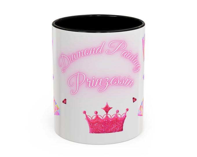 Coffee cup Diamond Painting Princess (330ml)