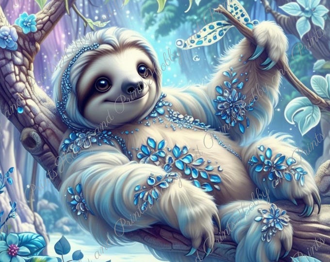 DIY Diamond Painting Full Screen sloth Christmas fantasy Anime Manga Comic Wildlife Special Stones Choice Canvas Round Square