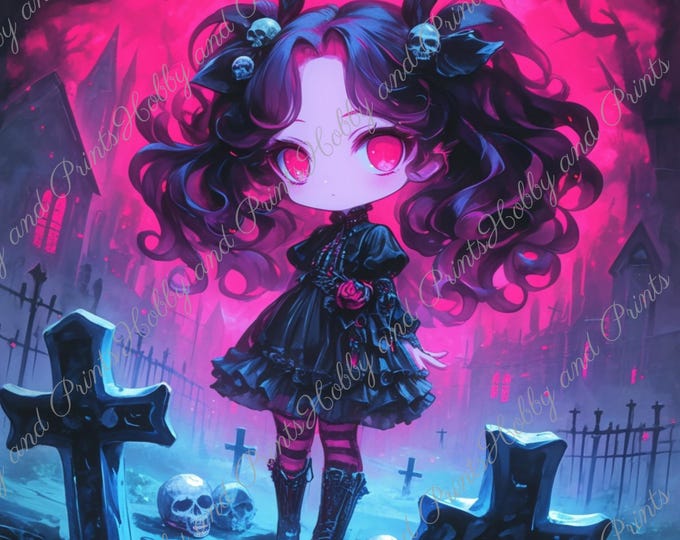 DIY Diamond Painting Full Screen Gothic Emo Skull Cemetery Crosses Comic Manga Anime Special Stones Choice Canvas Round Square