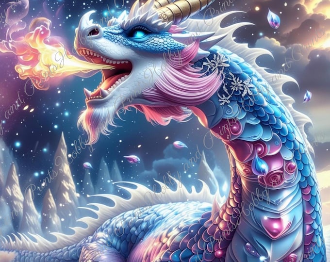 DIY Diamond Painting Full Screen dragon king animal motif fantasy Anime Manga Comic Wildlife Special Stones Choice Canvas Round Square