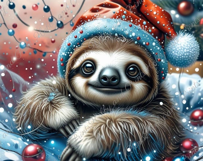 DIY Diamond Painting Full Screen sloth Christmas fantasy Anime Manga Comic Wildlife Special Stones Choice Canvas Round Square