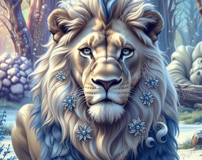 DIY Diamond Painting Full Screen lion king Winter fantasy Anime Manga Comic Wildlife Special Stones Choice Canvas Round Square