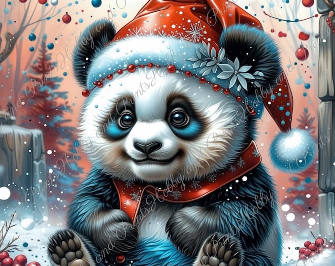 DIY Diamond Painting Full Screen Pandaberry Christmas fantasy Anime Manga Comic Wildlife Special Stones Choice Canvas Round Square