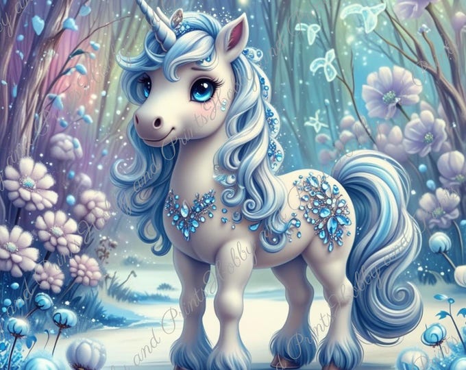 DIY Diamond Painting Full Screen unicorn alicorn Christmas fantasy Anime Manga Comic Wildlife Special Stones Choice Canvas Round Square