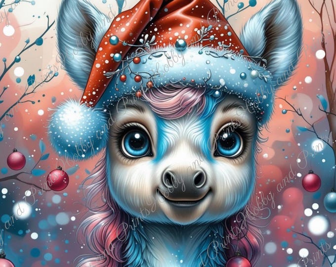 DIY Diamond Painting Full Screen unicorn Christmas fantasy alicorn Anime Manga Comic Wildlife Special Stones Choice Canvas Round Square