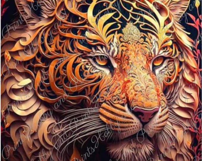 majestätischer Ornamenttiger