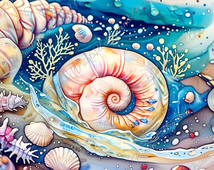 DIY Diamond Painting Full Screen Shell Sea Ocean Beach Holiday Comic Manga Anime Special Stones Choice Canvas Round Square