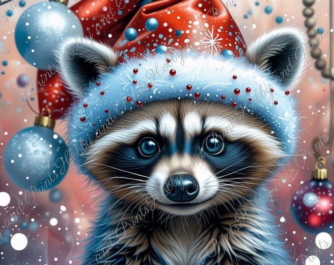 DIY Diamond Painting Full Screen racoon Christmas fantasy Anime Manga Comic Wildlife Special Stones Choice Canvas Round Square
