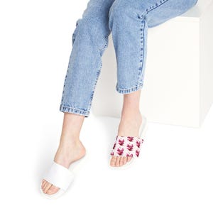 Sandals, Cute Cherry Coquette Design Feminine Footwear, Perfect Gift for Mom and Sisters, Women&#39;s Shoes, Summer Fashion, Beachwear