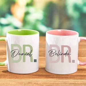 カスタムドクターネームマグ、セラミックドクターコーヒーカップ、DRカップ、PHDギフト、ドクターへの感謝のプレゼント、ドクター卒業ギフト、ドクターへのギフト
