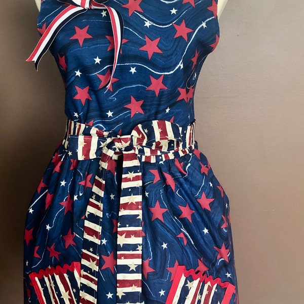 4th of July Apron - Etsy