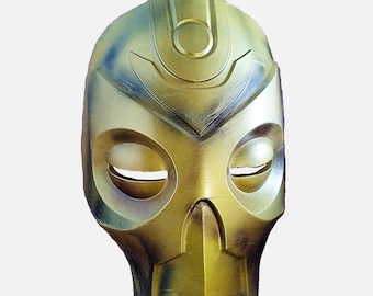 Skyrim inspired Dragon Priest Mask - Cosplay prop - Home Decor