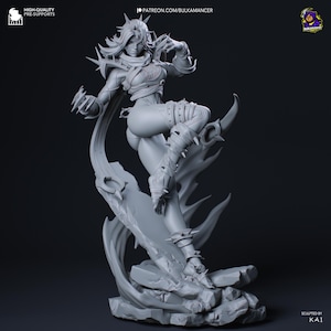 Thornkiss Empress – Dark Fantasy Resin Figure [Unpainted DIY Kit]