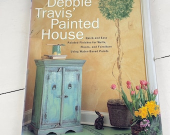 Debbie Travis' Painted House Hardcover book