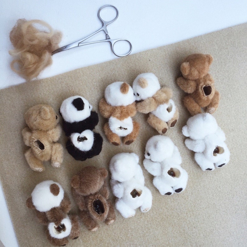 Sewing PATTERN PDF Miniature Teddy Bear by Tatiana Scalozub - Etsy