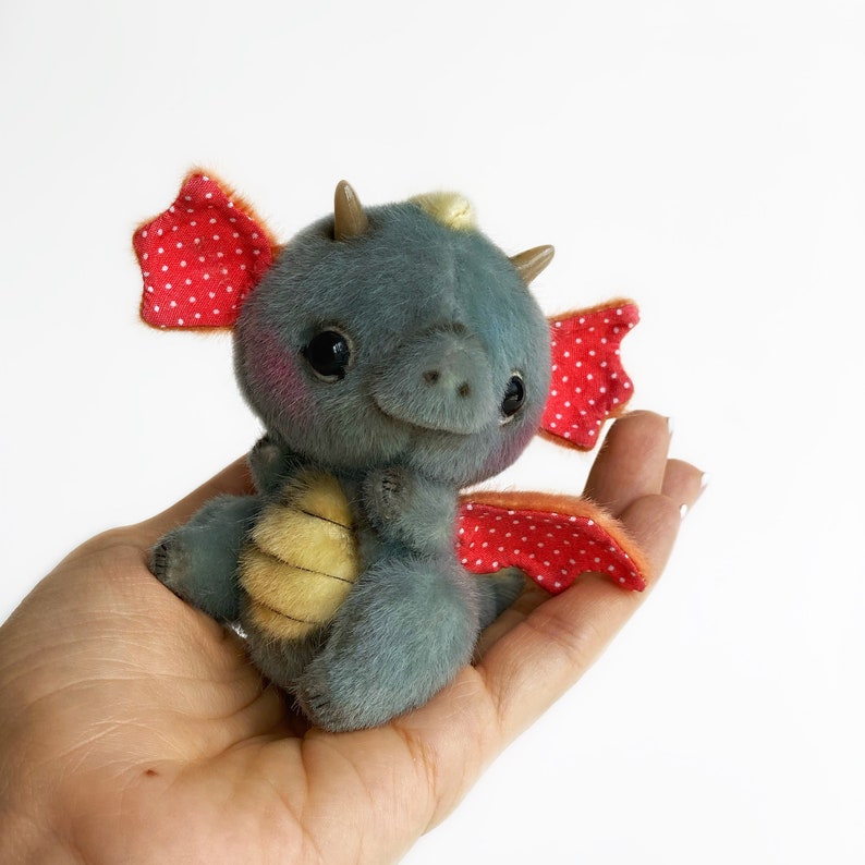 Dragon PDF Sewing Pattern Video Tutorial DIY Stuffed Toy - Etsy