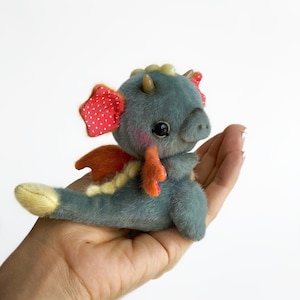 Dragon PDF Sewing Pattern Video Tutorial DIY Stuffed Toy Pattern Kids ...