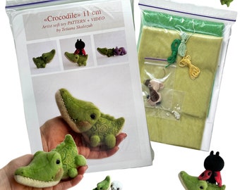Crocodile craft kit, craft kits for adults, craft kits for kids